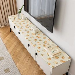 Table Cloth TV Cabinet Dust Cover PVC Soft Glass Tablecloth Waterproof And Oil-resistant Shoe Mat Bedside Pad Home Decor