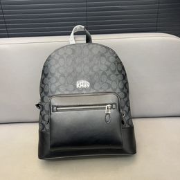 Men's large capacity backpack, computer bag, casual and versatile