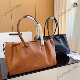 Designer Handbag Fashion Bucket Bag Women Drawstring Leather Totes Shoulder Bags Fashion Purses Handbags Ultra-large Capacity 231123