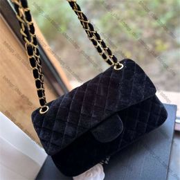 5A Top Tier Quality Jumbo Double Flap Bag 2023 Cf Cashmere bags Luxury Designer 25CM Caviar Lambskin Classic All Black Purse Quilted Handbag Shoulde Channel CF bags