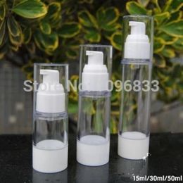 30ML White Airless Bottle, Plastic Vacuum Bottle Lotion Nozzle, 30G Cosmetic Essence Packaging 35pcs/Lot Ubukc Djwas