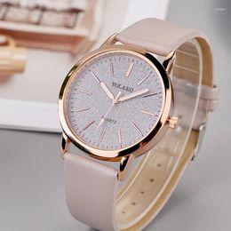 Wristwatches Luxury Women's Watch Fashion Multi Style Strap High Cold Temperament Quartz Dress Matching
