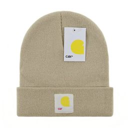 Top Sale Carhart Beanie Winter Unisex Knitted Hat Gorros Bonnet Skull Caps Knit Hats Classical Sports Cap Men Women Casual Outdoor Designer Beanies W-3