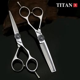 Scissors Shears Titan hairdresser's scissors professional barber tool hairdressing scissors Hair cutting thinning 231018