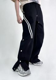 Men's Pants 27-46 2023 Men Women Clothing Fashion Original Niche Button Split Sporty Casual Plus Size Costumes