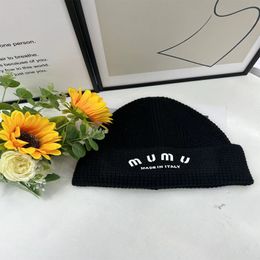 Women's beanie Candy Color Fashion Designer Beanie Hat Autumn and Winter bonnet Warm Letter Printing Outdoor Holiday Sports 11 Colors cap