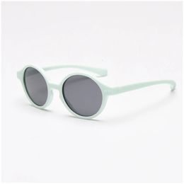 نظارة شمسية tpee أطفال أطفال مستقطبون نظارة شمسية مستديرة جولة Gafas UV400 Sport Girls Boys de Sol D901-902 231017