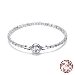 fit original beads pendant making woman 100% 925 sterling silver charm bracelet Snake bracelet Jewellery CX200612319S