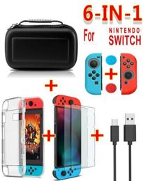 Top Portable EVA Storage Bag Cover Cases For Nintendo Switch Carrying Case NS NX Console Protective Hard Shell Controller T17956587814215