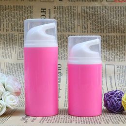 50ml 80ml Rose Plastic Airless Bottles Empty Cosmetic Containers Cosmetics Packaging bottle Makeup Tools for Shampoo Lotionsgoods Nptch