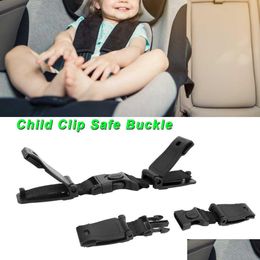 Car Seat Chest Harness Clip Safety Belt Buckle Adjustable For Baby Kids Children Strap Lock Anti Slip Drop Delivery Dhtbd
