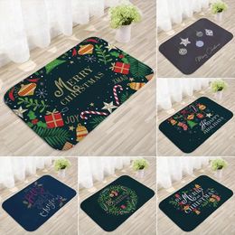 Christmas Decorations Christmas Door Mat Santa Claus Outdoor Carpet Marry Christmas Decorations For Home Xmas Ornament Gifts Year 2024 231017