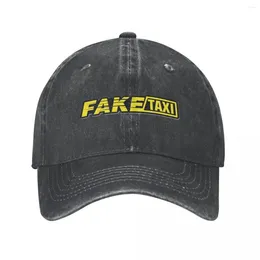 Ball Caps Vintage Washed Cotton Retro Fake Taxi Baseball Dad Summer Autumn Snapback Cowboy Hats Cap