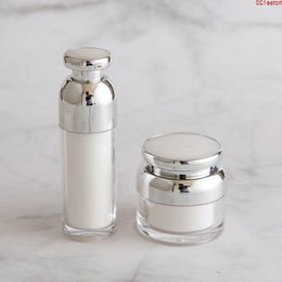 30g 50g Acrylic Skin Care Cosmetic Cream Airless Jars 30ml 50ml 100ml Liquid Soaps Vacuum Emulsion Packaging Containers Bottlesgoods Ggbsa