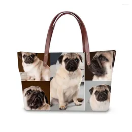 Evening Bags Handbag For Women 2023 Fashion Shoulder Bag Beach Pet Dog Print Pattern Design Tote Bolso