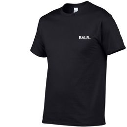 New Balr Designer Men's T-Shirts Letter Print T Shirts Black Fashion Women Tees Summer High Quality Top Short Sleeve Size S-X315j