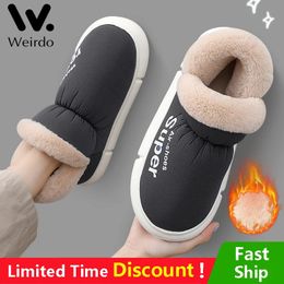 Men 860 Slip Non Snow Waterproof Winter Thick Platform Slippers for Women Fur Warm Ankle Boots Cotton Shoes Botas De Mujer 231018 Pers 67183 pers 43517