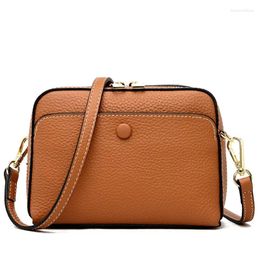 Evening Bags Simple. Random Design Women. Shoulder Bag Genuine Cowhide Leather Reticule Large Capacity Female Crossbody Sling