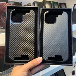 100% Genuine Carbon Fibre Slim Case for iPhone 15 Pro Max 14 13 12 Irregular Hard Back Cover