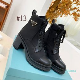 2023 booties Women Ankle Boots Leather Biker Metal logo Boots lia Booties