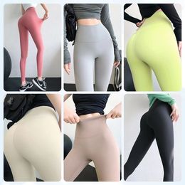 2023 Designer Womens allineare leggings top pantaloncini yoga al ginocchio donne palestra legging pantaloni a vita alta Elastic Fitness Lady Sport all'aria aperta