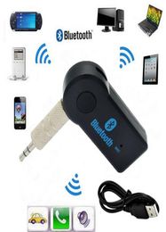Bluetooth Car Hands Kit 35mm Streaming Stereo Wireless AUX o Music Receiver MP3 USB Bluetooth V31 EDR Player8868191