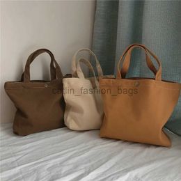 Shoulder Bags Fasion Canvas Bags Women Solid Color Sopping Bag Eco-Friendly Bag Bags Pocket Tote Soulder andbagcatlin_fashion_bags