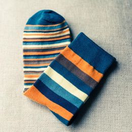 Men's Socks Autumn So In Colourful Casual Fashion Cotton Colour Striped Athletic Womens No Show Chatterbox
