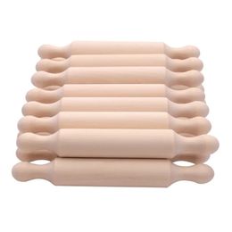 Rolling Pins Pastry Boards 15 Pieces Wooden Mini Rolling Pin 6 Inches Long Kitchen Baking Rolling Pin Small Wood Dough Roller For Children Fondant 231018