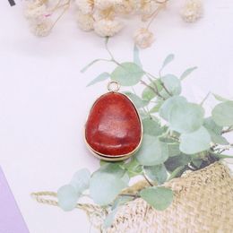 Pendant Necklaces Synthetic Coral Teardrop Water Drop Handwork DIY Charms For Jewelry Making Necklace Earring Women's Fashion Gift