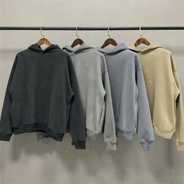 Men's Hoodies Sweatshirts Blank Season 6 Fleece High Quality Oversize Men Women Pullover Hoodie 231018