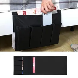 Storage Boxes Durable Sofa Bag Remote Control Organizer Waterproof Oxford Cloth Armrest Side With 5 Pockets For Couch