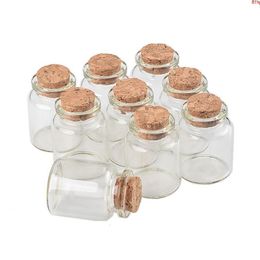 15ml 30*40*17mm Mini Transparency Glass Bottles With Cork Empty Jars Crafts Clear 50pcs/lot good qty Vwpwq