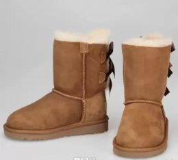 HOT SELL NEW CLASSIC DESIGN AUS WOMEN SNOW BOOTS 32800 bowknot Bow SHORT WOMEN BOOTS KEEP WARM BOOTS US3-12 EUR 35-43