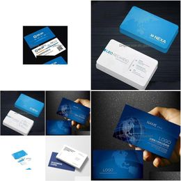 Business Card Files Business Card Files 200Ps Production Printing High-End Customized Color Double-Sided Design 230417 Offic Dhgarden Dhsmz