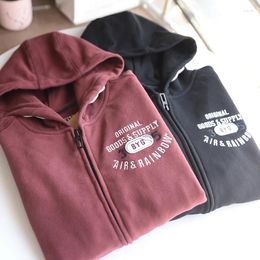 Men's Hoodies 2023 Autumn Winter Basic Sweatshirts Men Plus Size Letter Embroider High Quality Pullovers Fashion Washed Casual