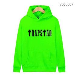 Sweatshirts Designer Brand Men's Hoodies High Quality Sweatshirts New Trapstar London Hoodie Homme Cotton Autumn Winter Casual Hoodies Tuta Trapstar MLRF