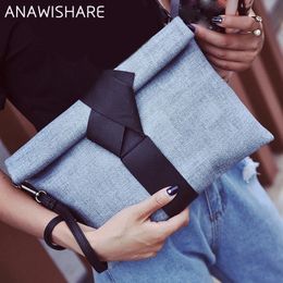 Evening Bags ANAARE Women Day Clutches Bow Leather Crossbody Bag Handbags Ladies Envelope Party Designer 231017