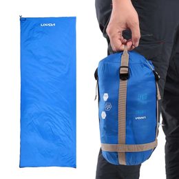 Sleeping Bags LIXADA 190*75cm Portable Sleeping Bag Outdoor Camping Travel Hiking Winter Sleeping Bag Ultralight Travel Bag Spring Autumn 680g 231018