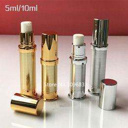 20PCS Small Empty Airless Pump bottles Portable Vacuum Cosmetic Bottle Travel bottle 5ml 10ml Lotion 5ML 10ML Bpird Hekdi