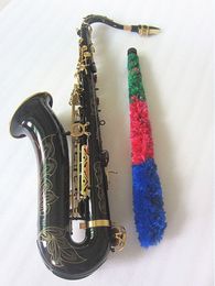 New Black Tenor Saxophone T-902 Musical Instrument Bb High Quality Sax Brass Body Sax With case accessory