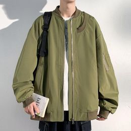 Men's Jackets 2023 Autumn Fashion Trend Outdoor Sports Jacket Casual Loose Versatile Cool Coat