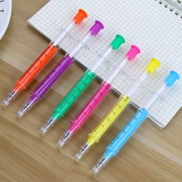 Pcs/lot Creative Needle Gel Pen Cute 0.5 Mm Black Ink Signature Pens Promotional Gift Office School Supplies