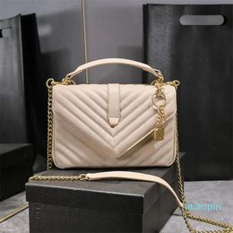 2023-Designer bag TOP 10A Genuine Leather Ladies Fashion Casual Luxury Crossbody Shoulder Bags Messenger TOTE Handbag chains