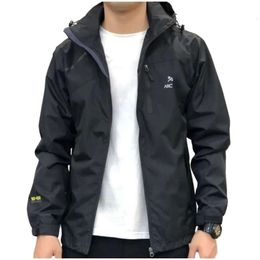 Arcterxy Designer Overcoat Original Quality Men Coats Jacket Mens Hoodie Tech Waterproof Zipper Jackets High Quality Lightweight Windbreaker Coat Outdoor Sports