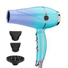 Classic high power dresser and hair salon with long wire EU plug real 2000 w high-power professional hair dryer with a variety of optional quality assurance