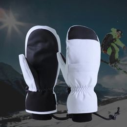 Ski Gloves 1Pair Winter Mittens for Men Women Snow Mitts Touchscreens Waterproof Warm Cold Weather Snowboard 231017