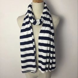 Scarves Foreign Trade Custom Spot Rayon Jersey Striped All-Matching Cotton Scarf Shawl Dual Purpose Scarf Multi-Color Optional 231017