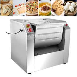 Commercial Bakery 7.5/15/25 Kg Dough Mixing Machine Stainless Steel Multifunctional Professional Catering Equipment