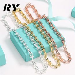 2022 New TF Necklace Female Luxury Brand Designer 925 silver Pendant High-end Magnetic Sucuck Necklace Valentine Day Gift294t